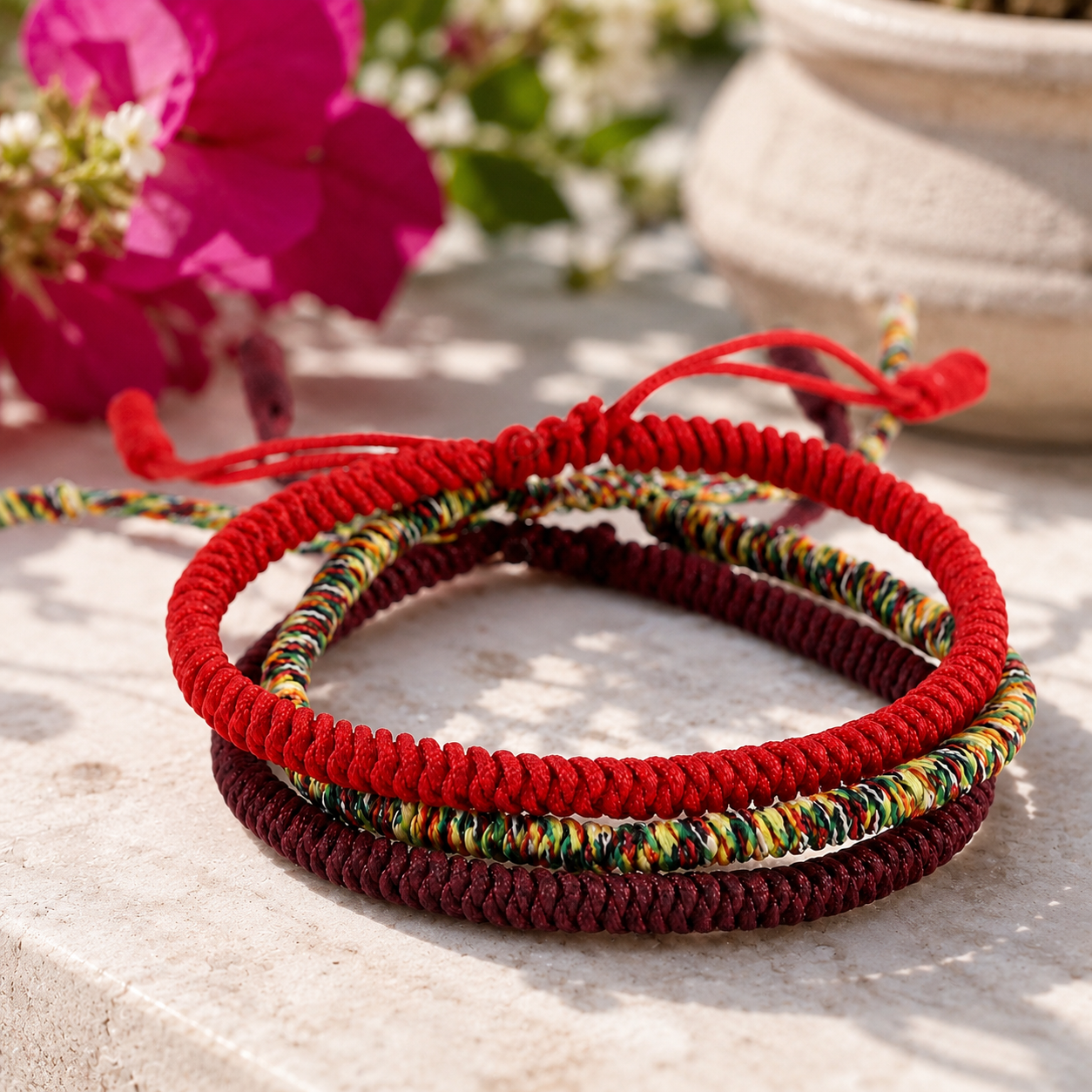 Bracelet Feng Shui inspiré par l’équilibre, la protection et une esthétique sobre.