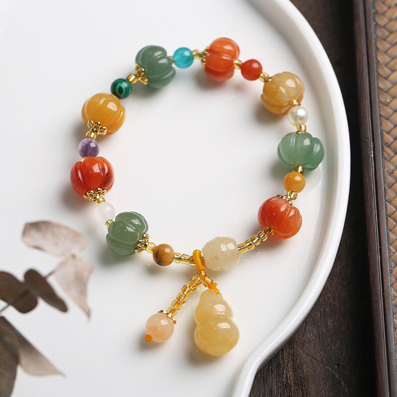 Bracelet Feng Shui en pierre jade Hetian, représentant l’équilibre du Chi et la prospérité.