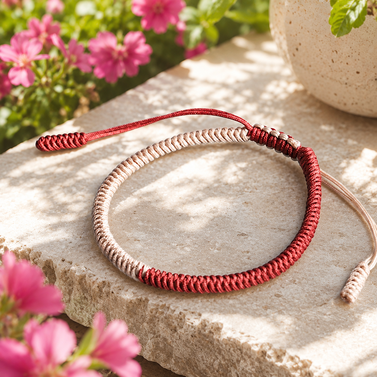 Bracelet talisman Feng Shui avec une inspiration tournée vers la chance et l’harmonie.