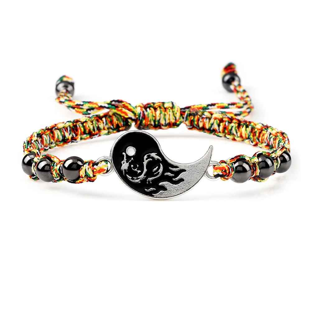 Le Yin Yang se complète quand les deux pièces se rapprochent, symbole de relation vivante.