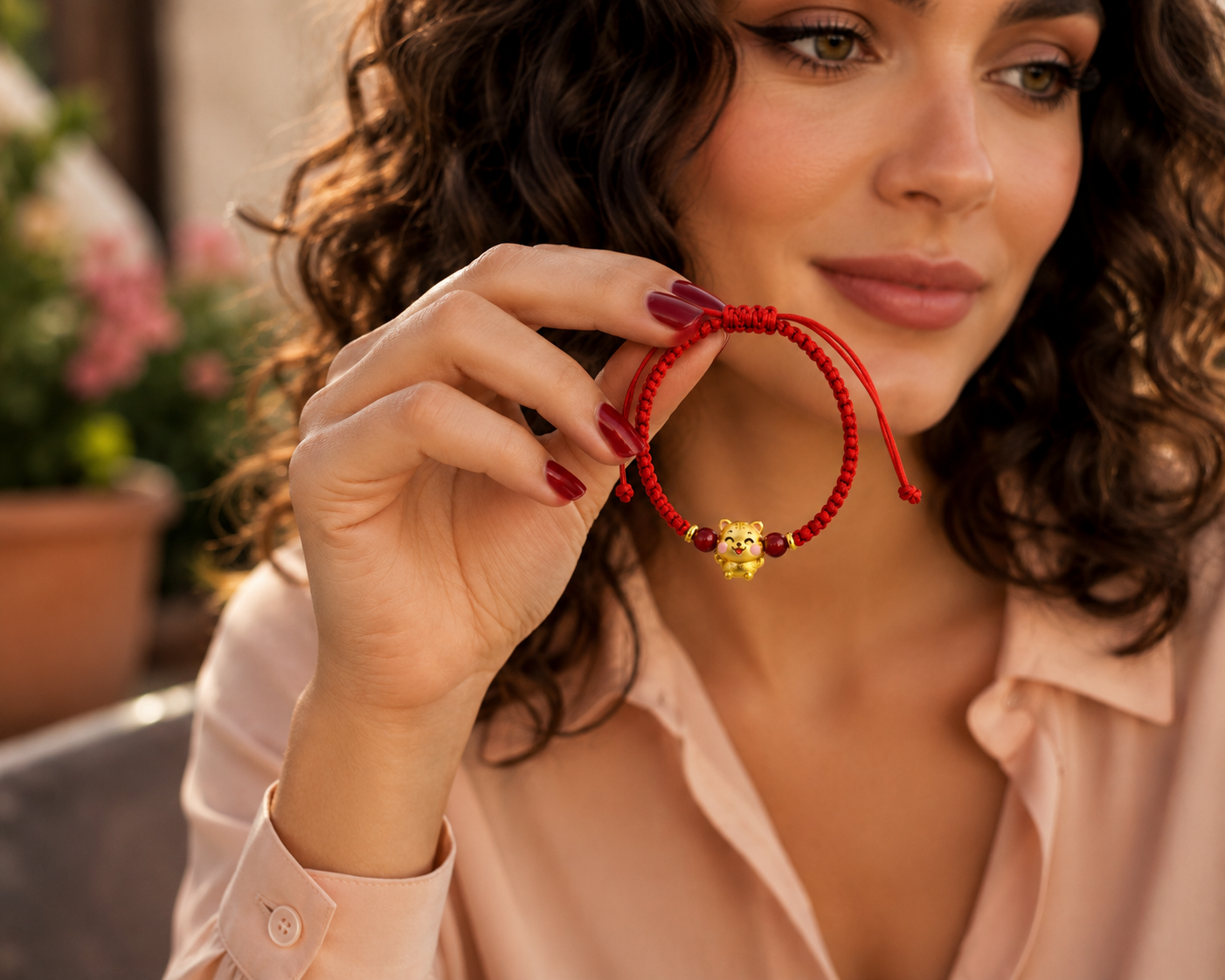 Bracelet zodiaque chinois pouvant être offert en bijou de couple. Chaque animal permet une sélection personnelle.