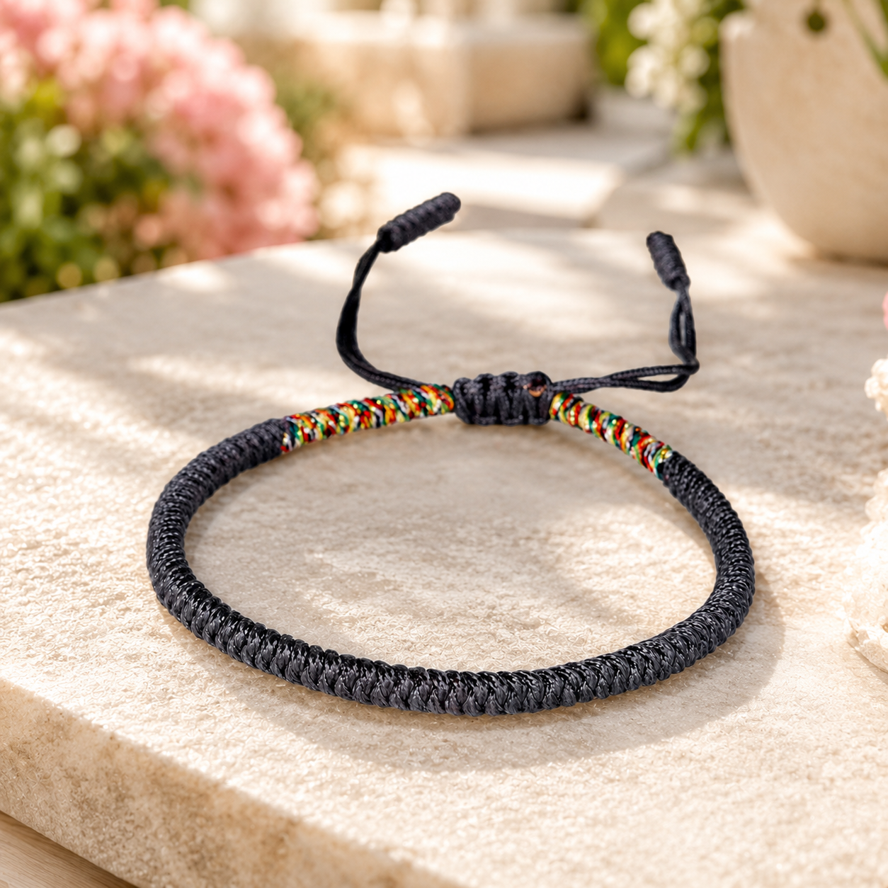Bracelets en macramé pensés pour le quotidien, avec une allure légère et artisanale.
